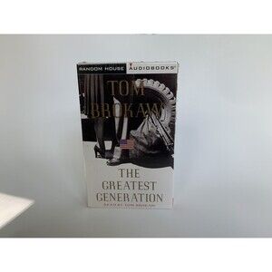 The Greatest Generation by Tom Brokaw (1998, Audio Cassette Audiobook)